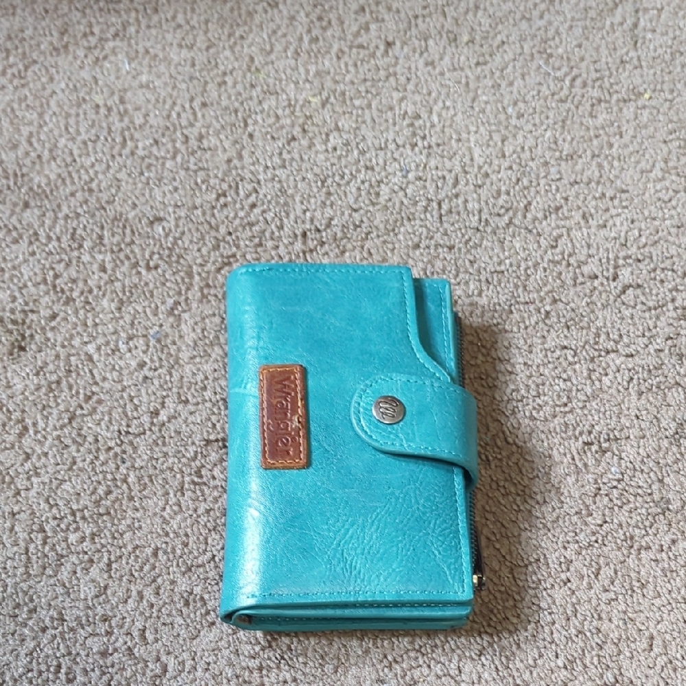 Wrangler Teal Wallet